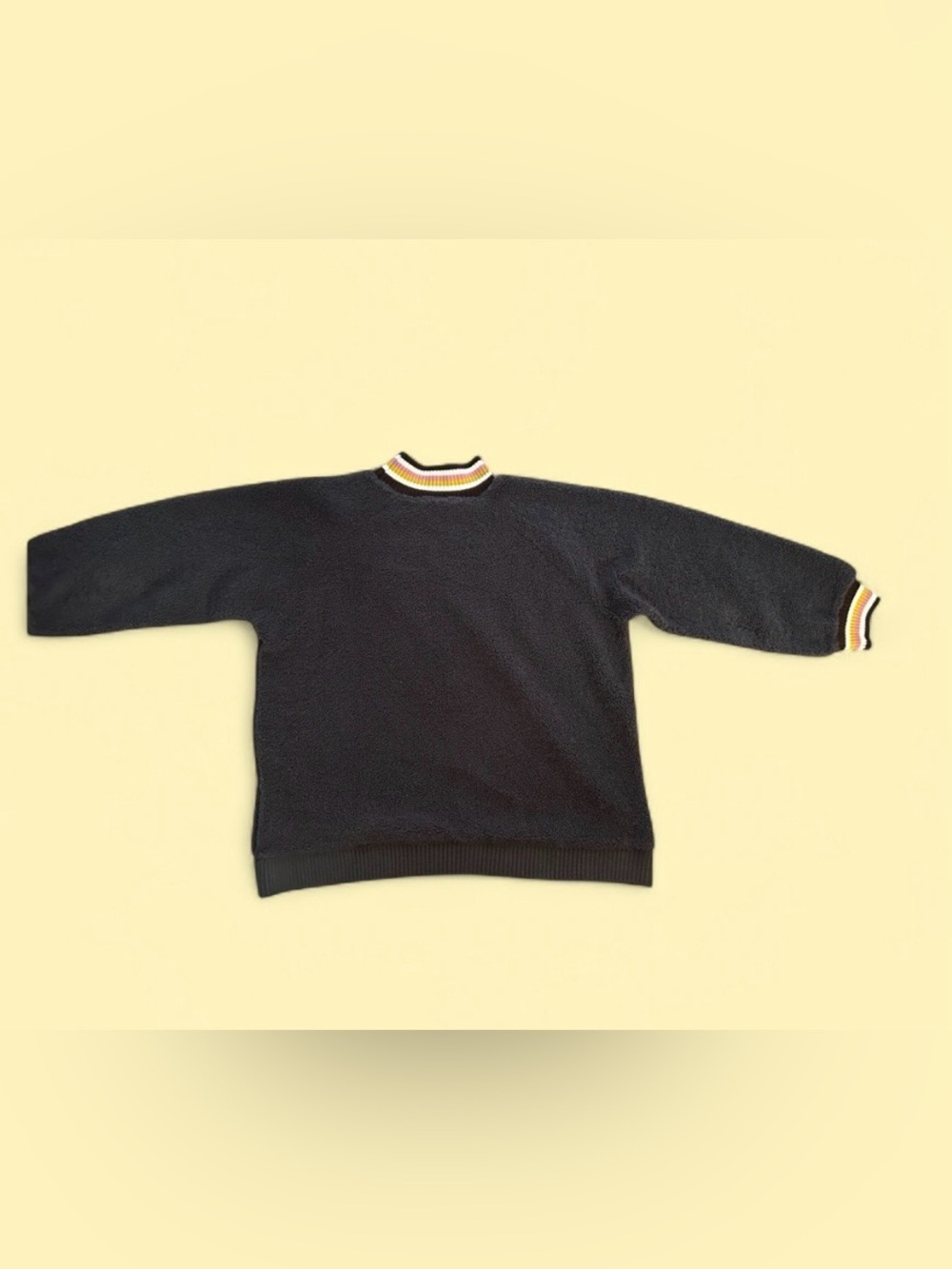 "The City of Dreams" Romi Story New York Sherpa Fleece Pullover Plus Size - Picture 5 of 5